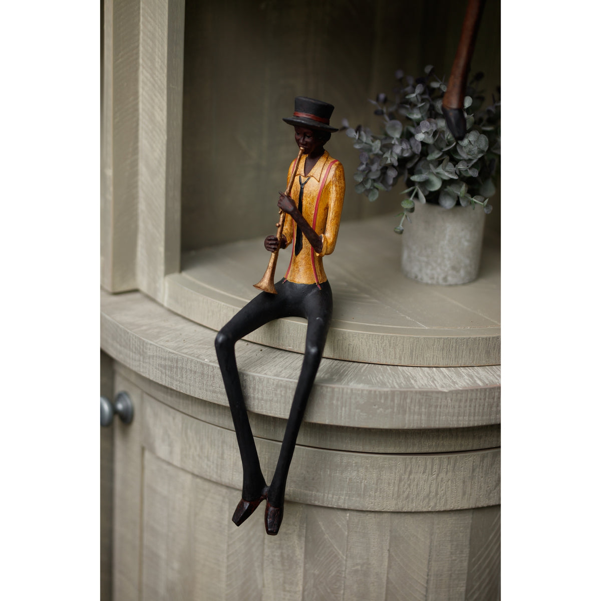 Sitting Jazz Band Trumpeter - image 3