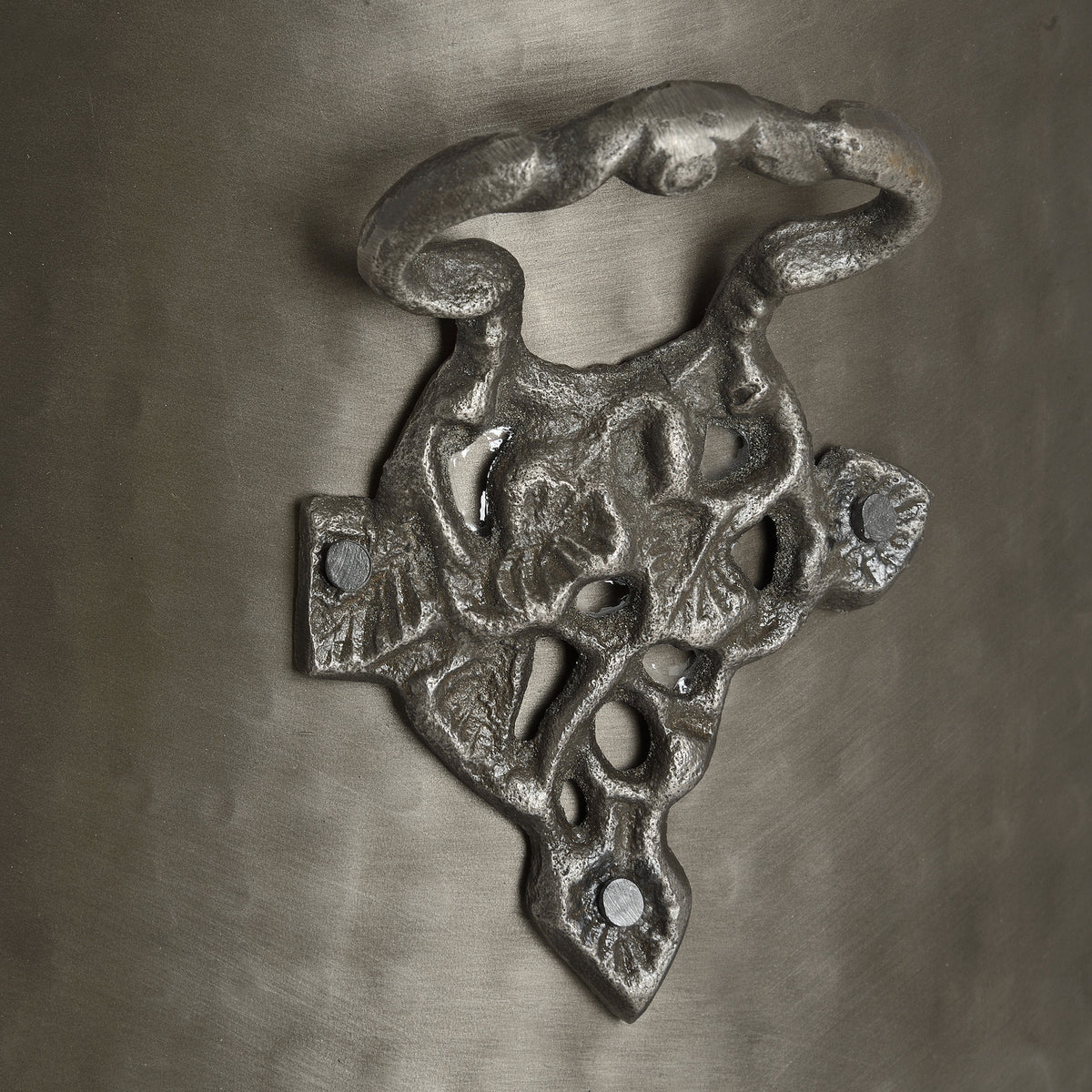 Antique Pewter Coal Bucket - image 4