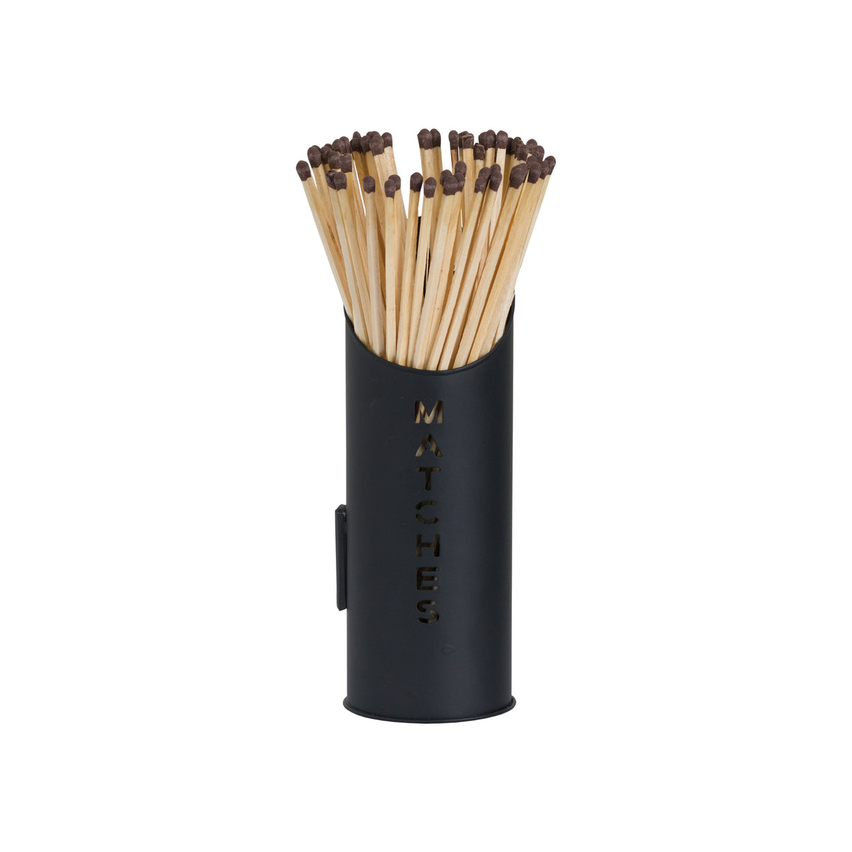 Black Finish Logs And Kindling Buckets & Matchstick Holder - image 5