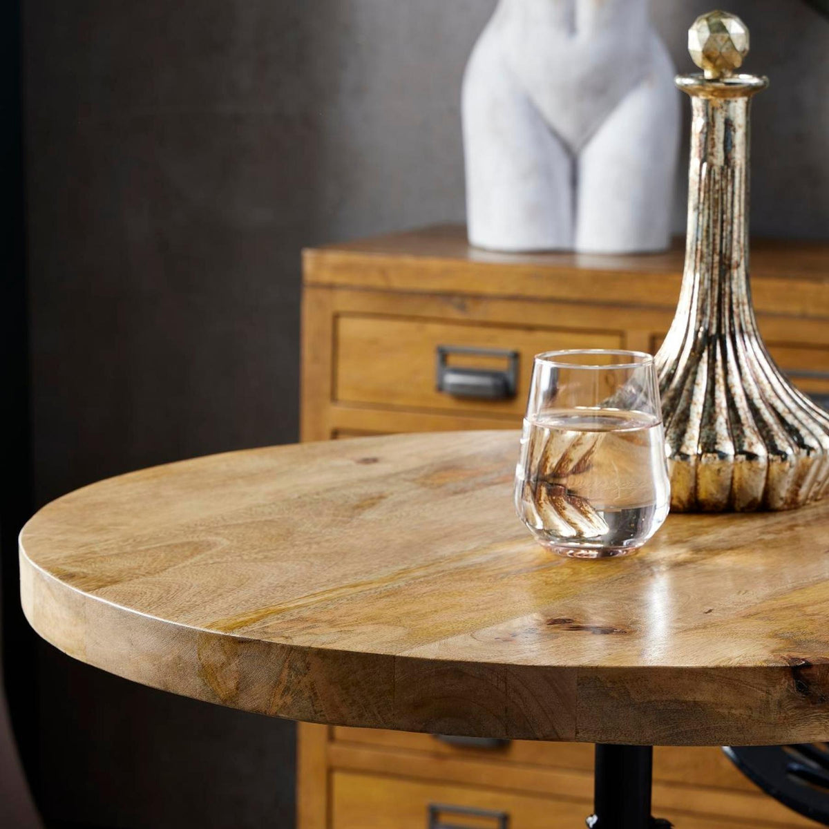 Draftsman Adjustable Bar Bistro Table - image 4
