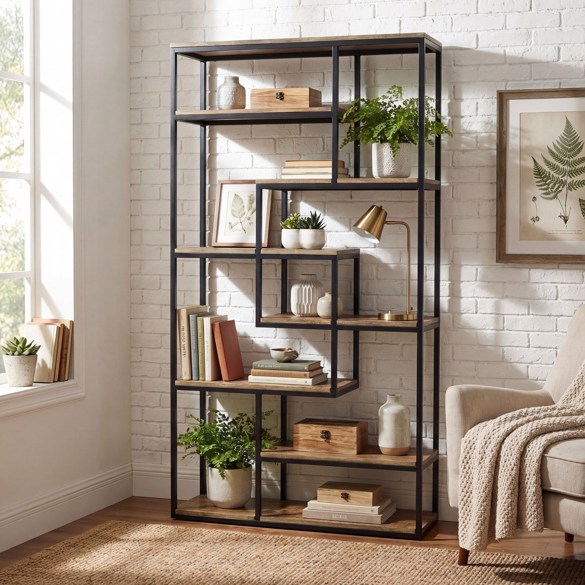 Multi Shelf Industrial Shelf Unit - image 1