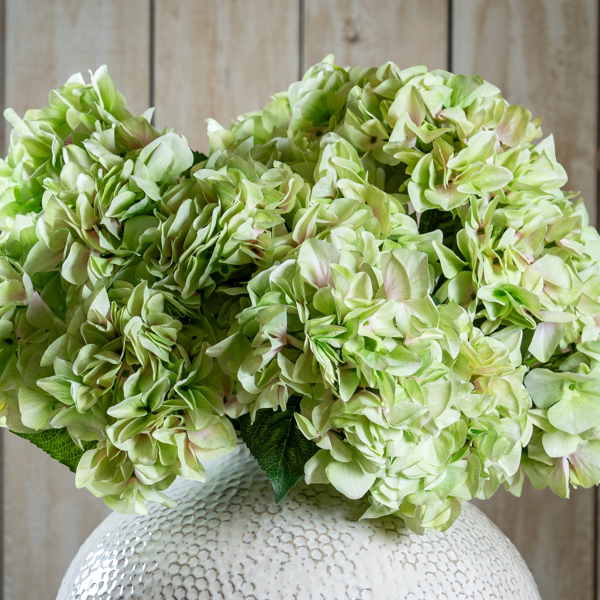 Shabby Green Hydrangea Bouquet - image 1