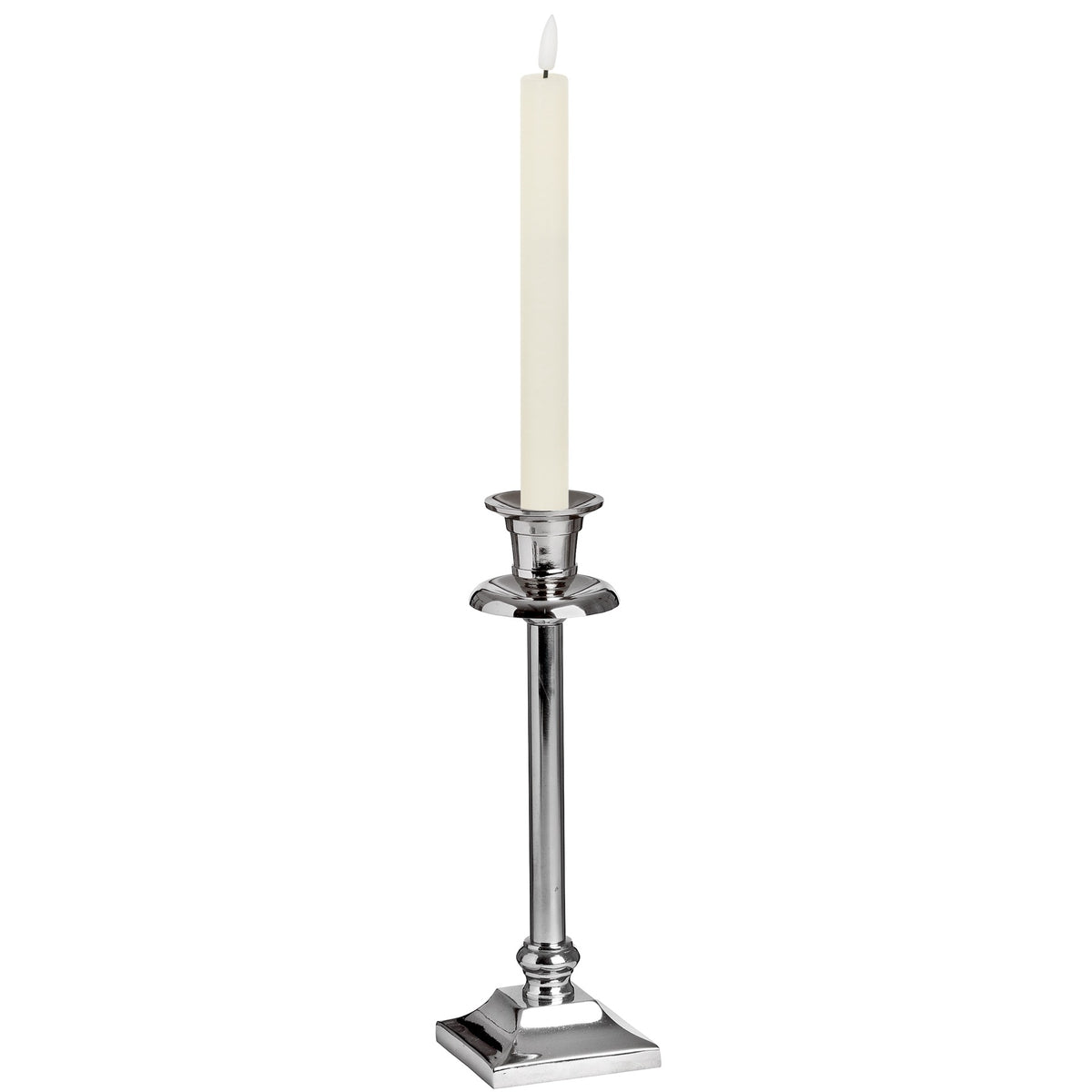 Luxe Collection Natural Glow S/ 2 Ivory LED Dinner Candles - image 2