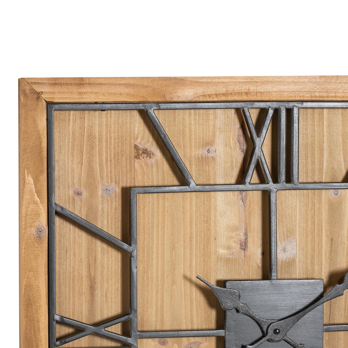 Williston Square Wooden Wall Clock - image 2