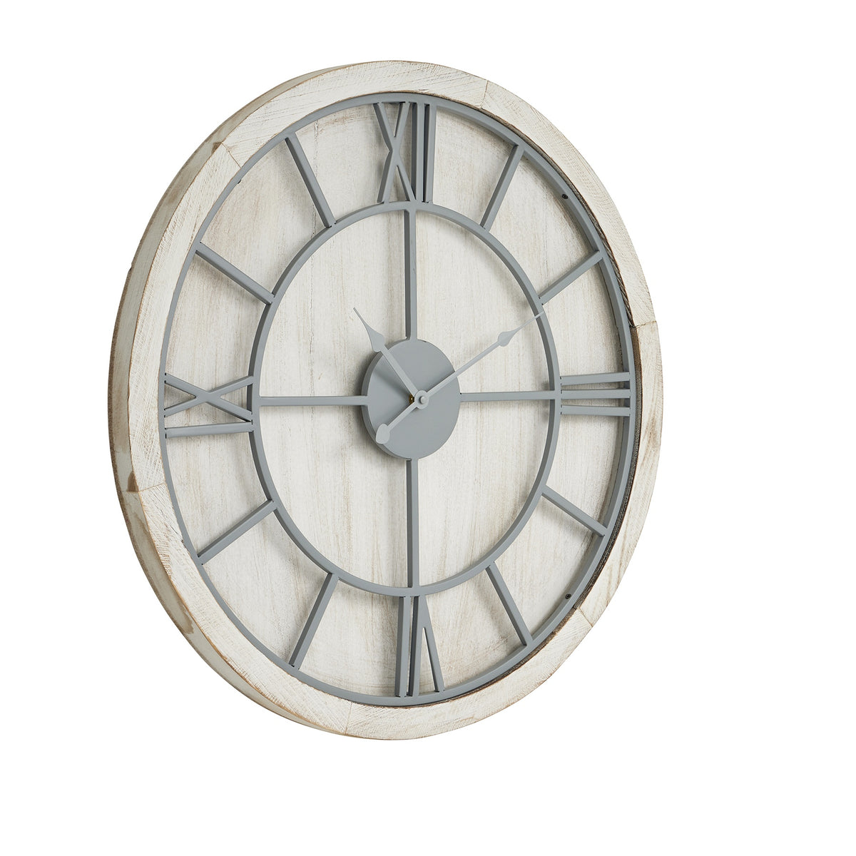 Williston White Wall Clock - image 1