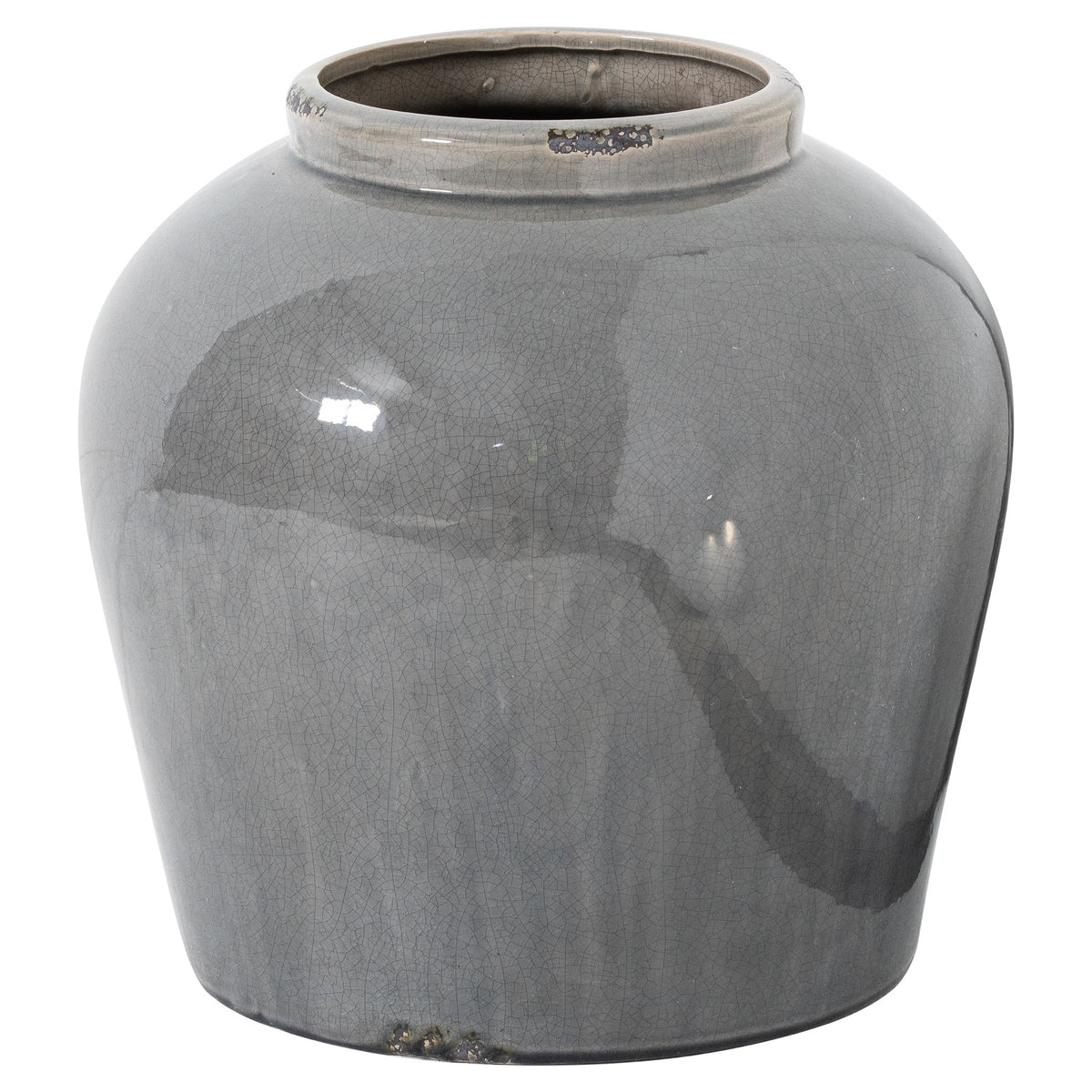 Garda Grey Glazed Juniper Vase - image 1