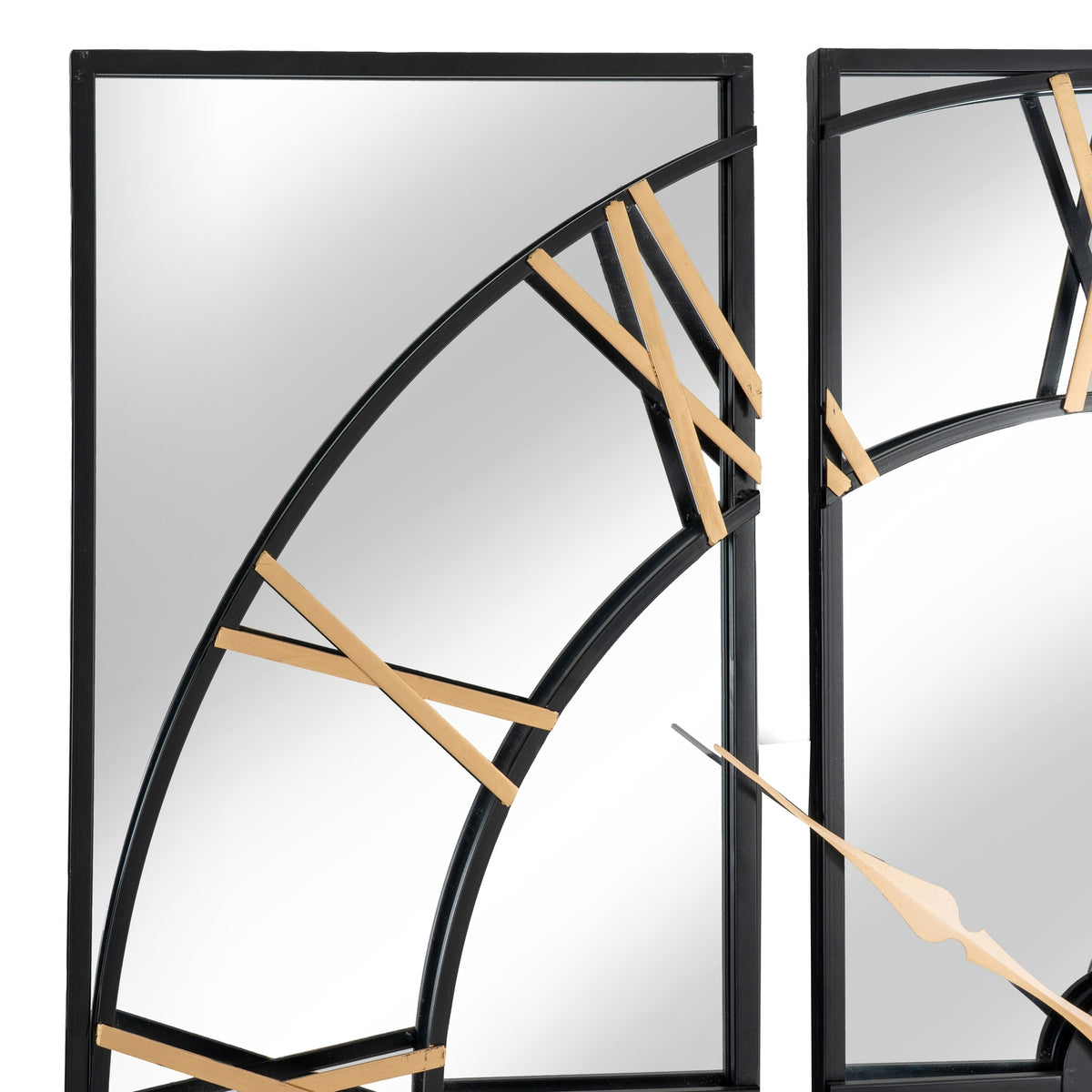 Brooklyn Black And Gold Wall Clock - image 2