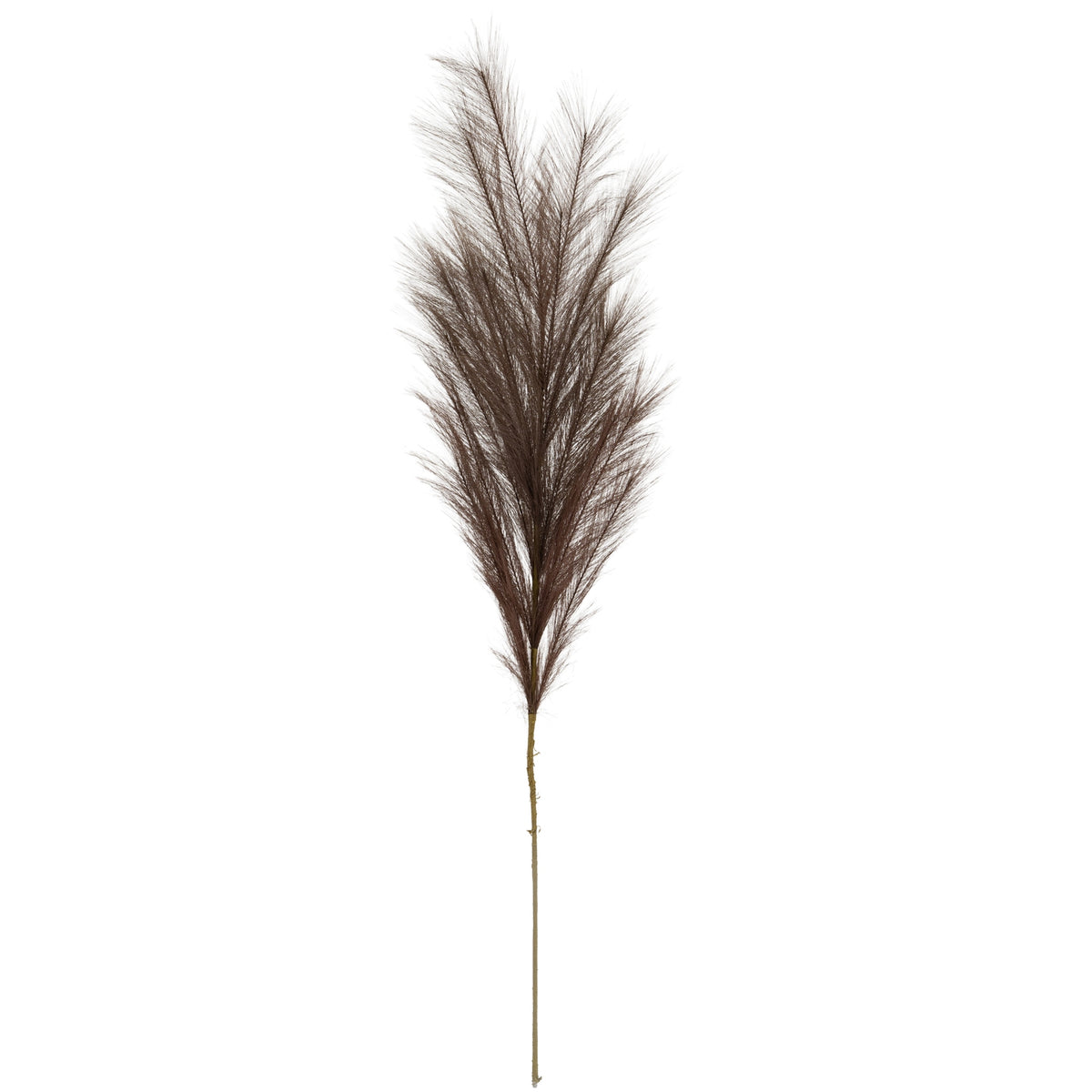 Grey Large Faux Pampas Grass Stem - image 1