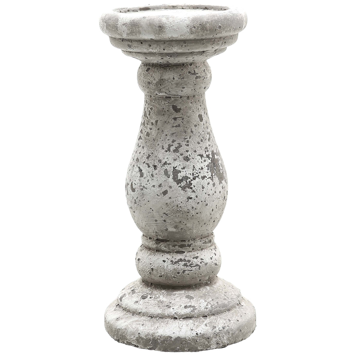 Small Stone Ceramic Candle Holder - image 1