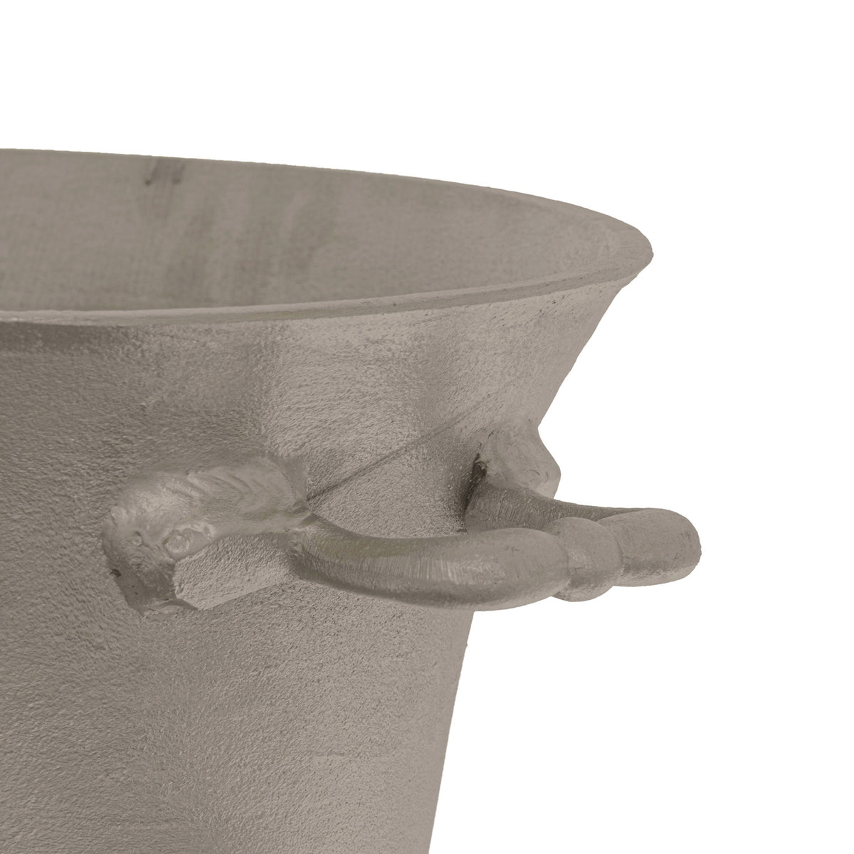 Large Antique Pewter Champagne Cooler - image 2