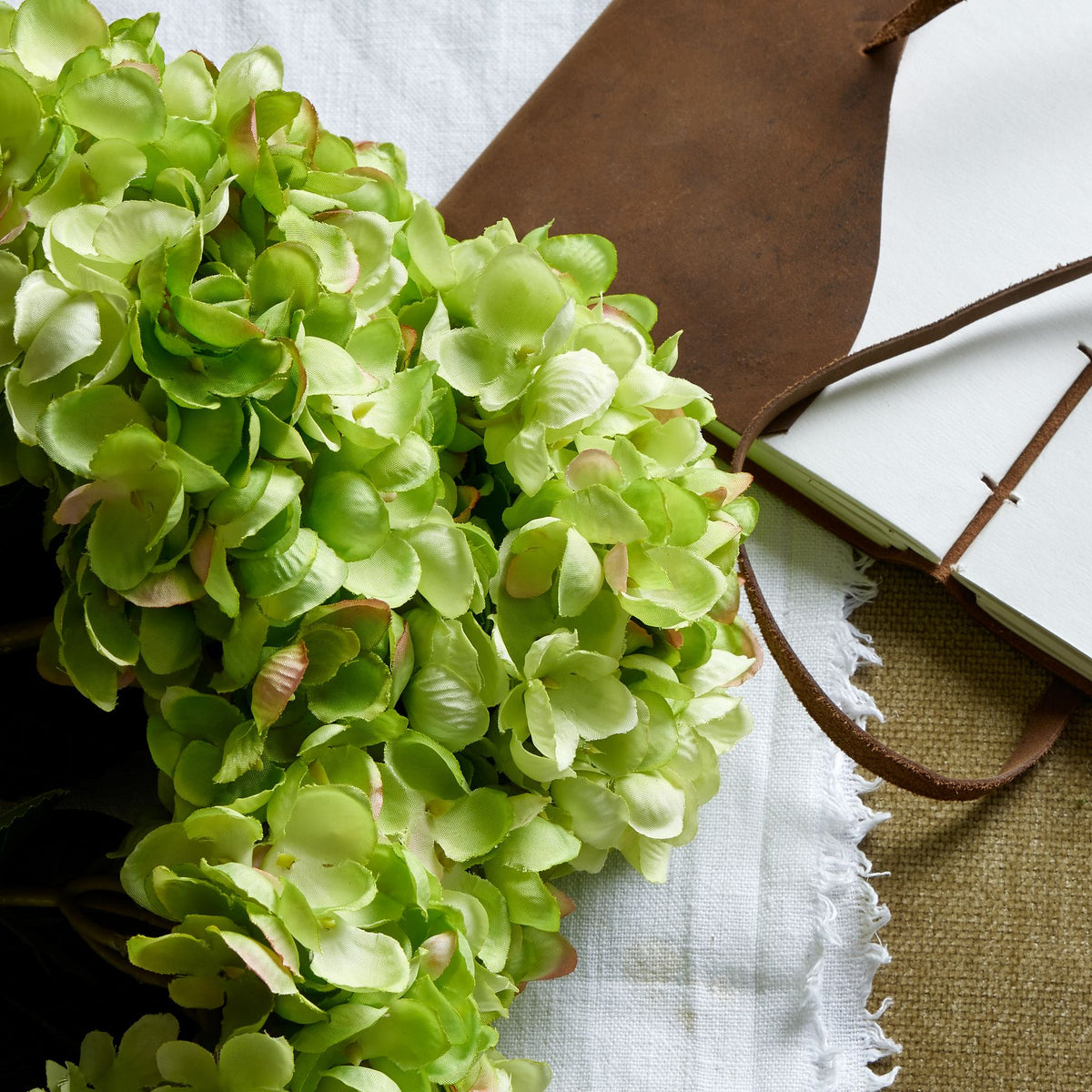 Green Hydrangea Bunch - image 2