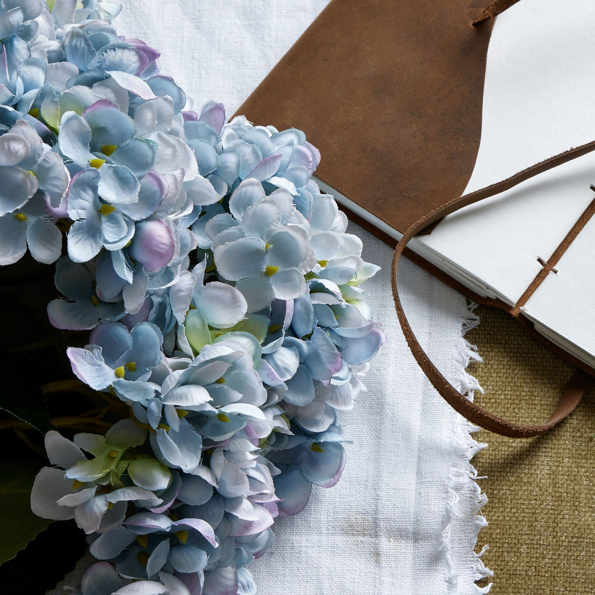 Blue Hydrangea Bunch - image 2
