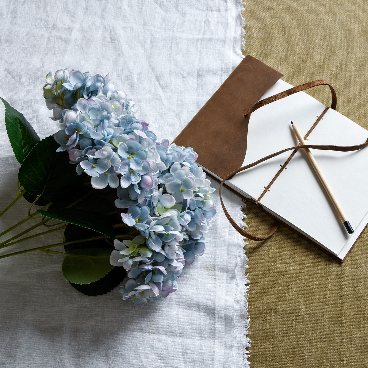 Blue Hydrangea Bunch - image 1