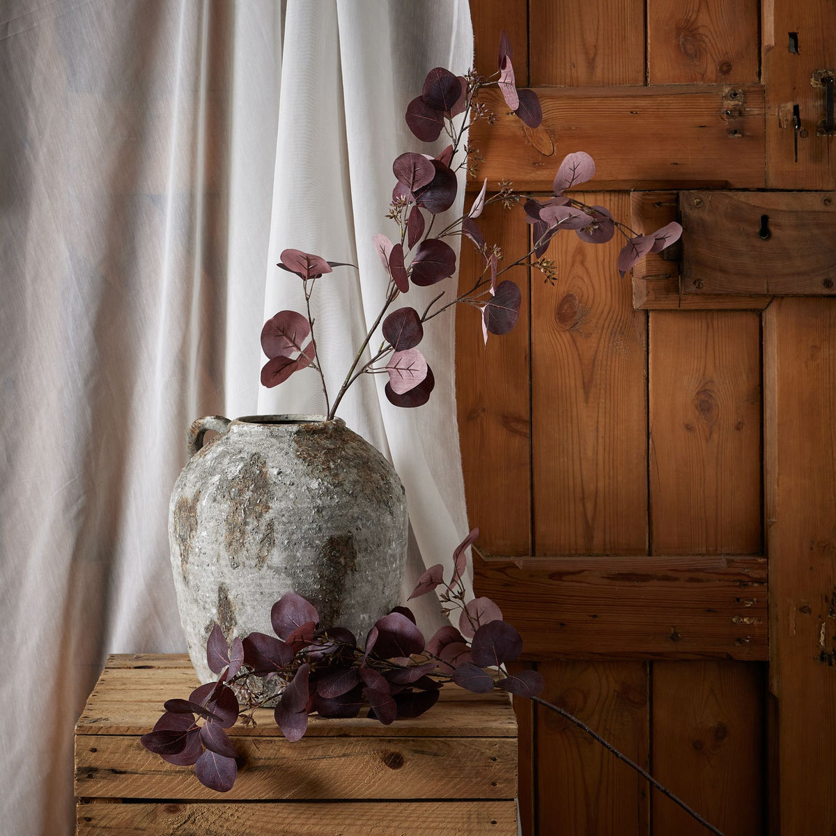 Burgundy Berried Eucalyptus - image 3