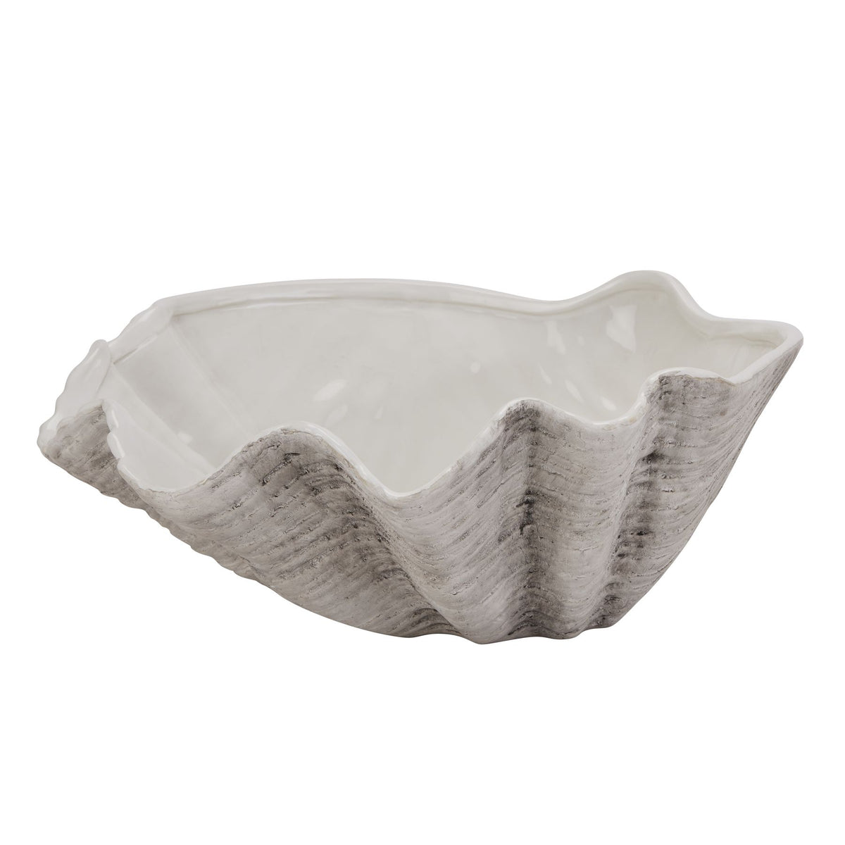Large Ceramic Adele Shell Bowl - image 1