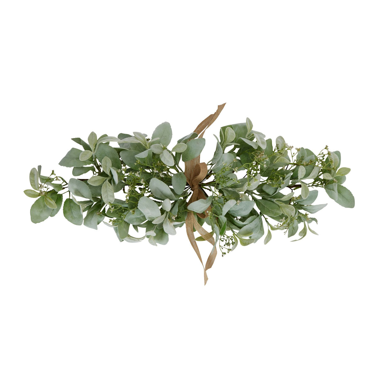 Winter Spray Arrangement With Lambs Ear And Wax Flower - image 1