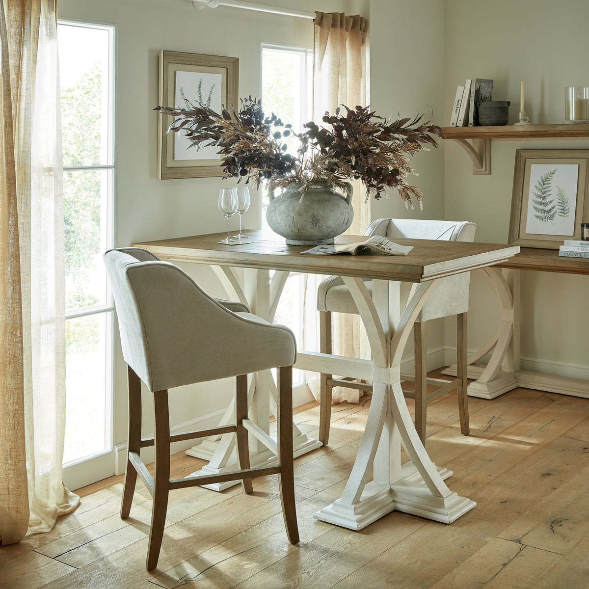 Epsom Grey Bar Stool - image 1