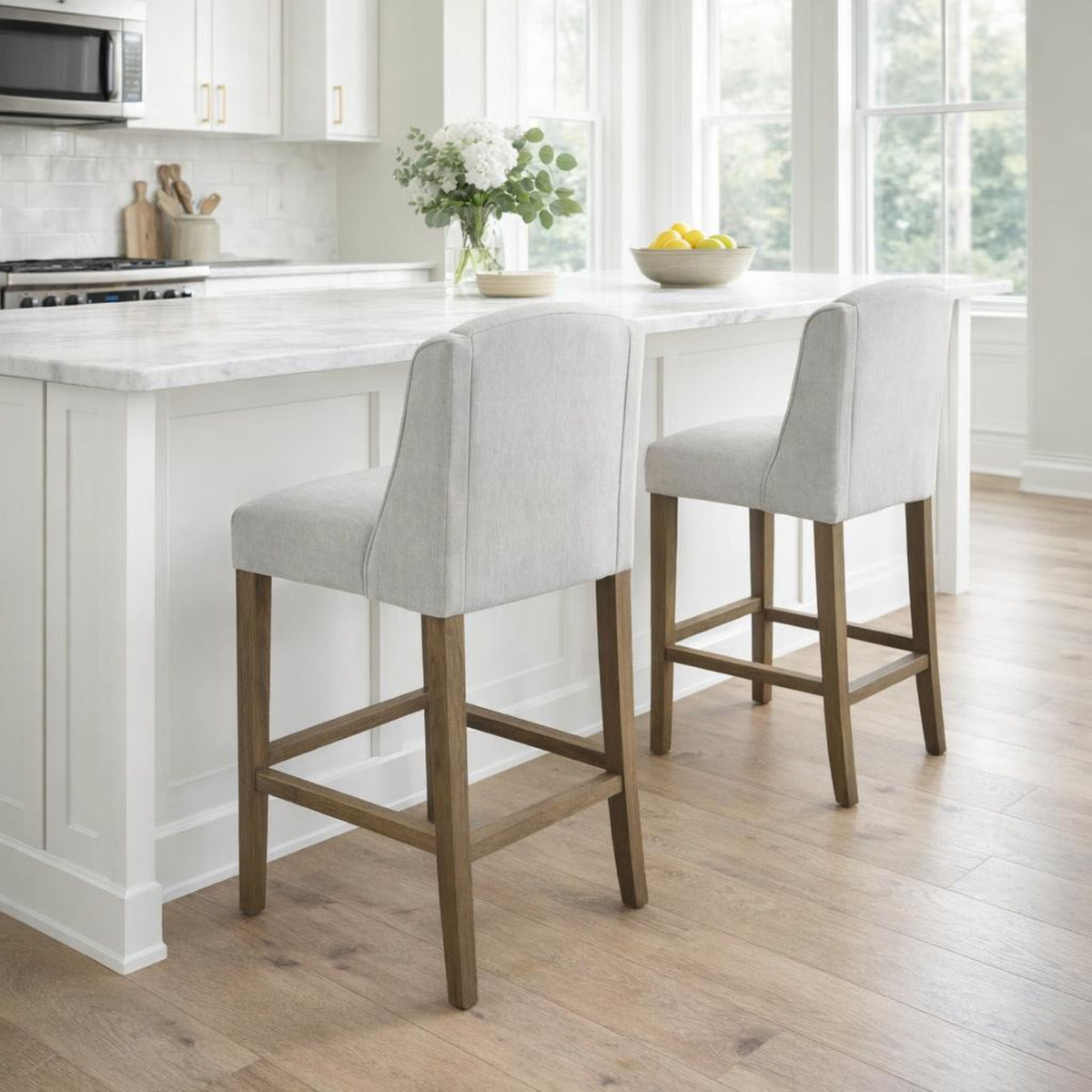 Compton Grey Bar Stool - image 1