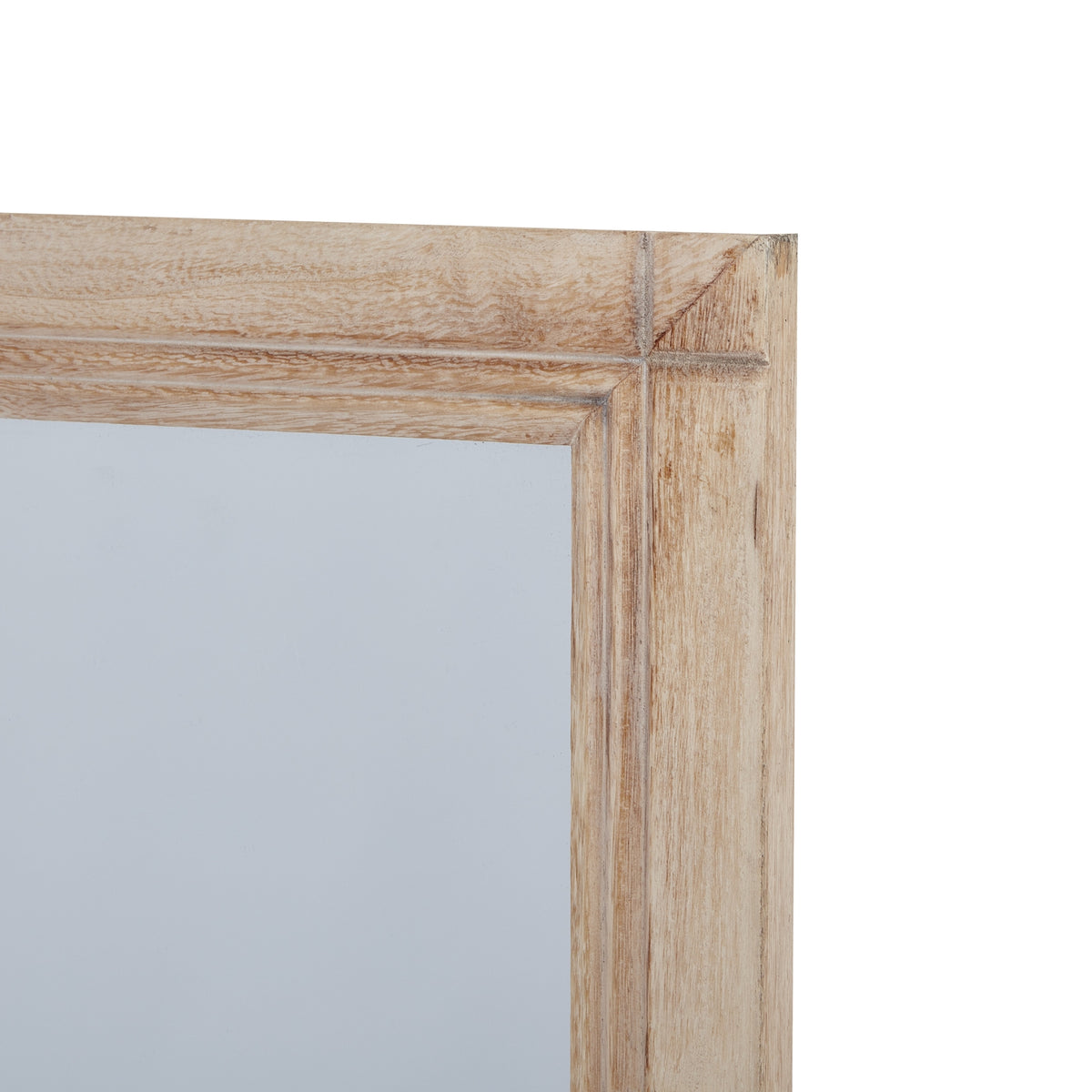 Washed Wood Large Window Mirror - image 4