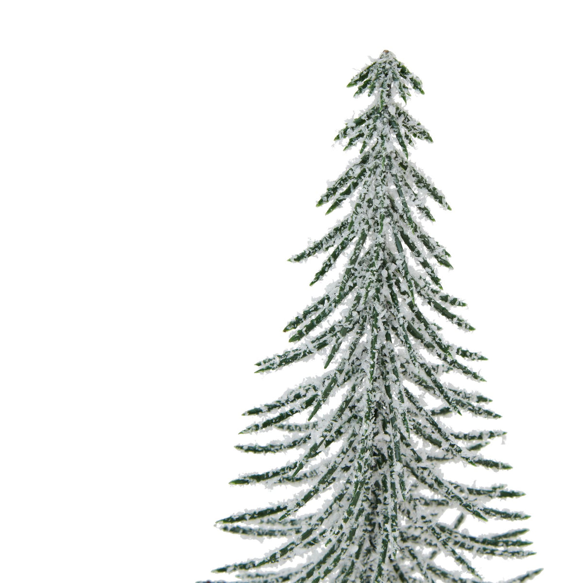 Large Snowy Spindle Tree In Wood Log - image 2