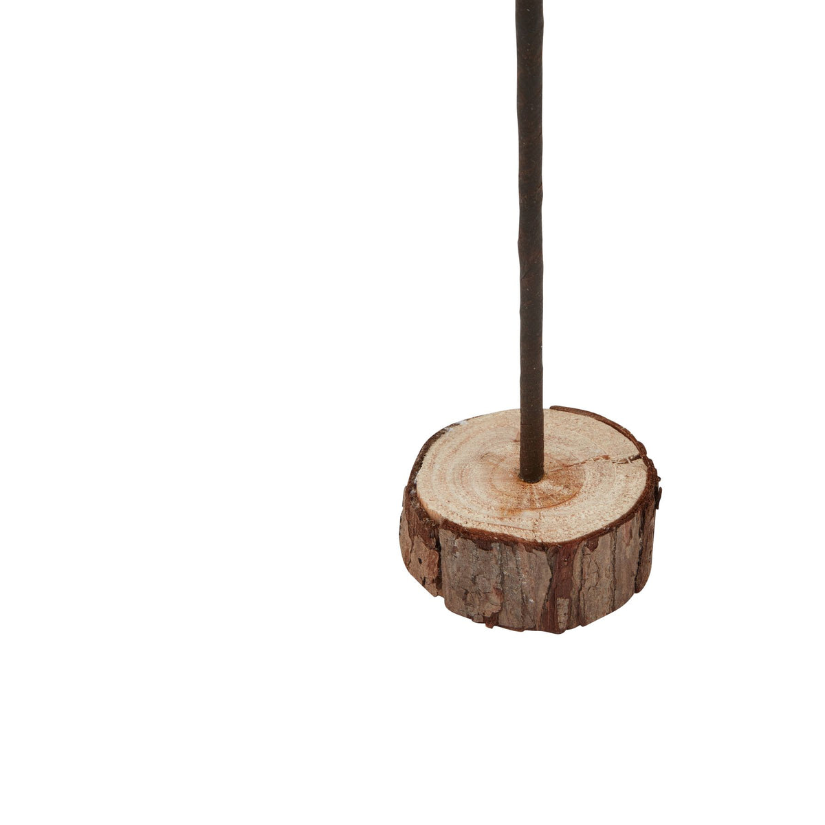 Large Snowy Spindle Tree In Wood Log - image 3
