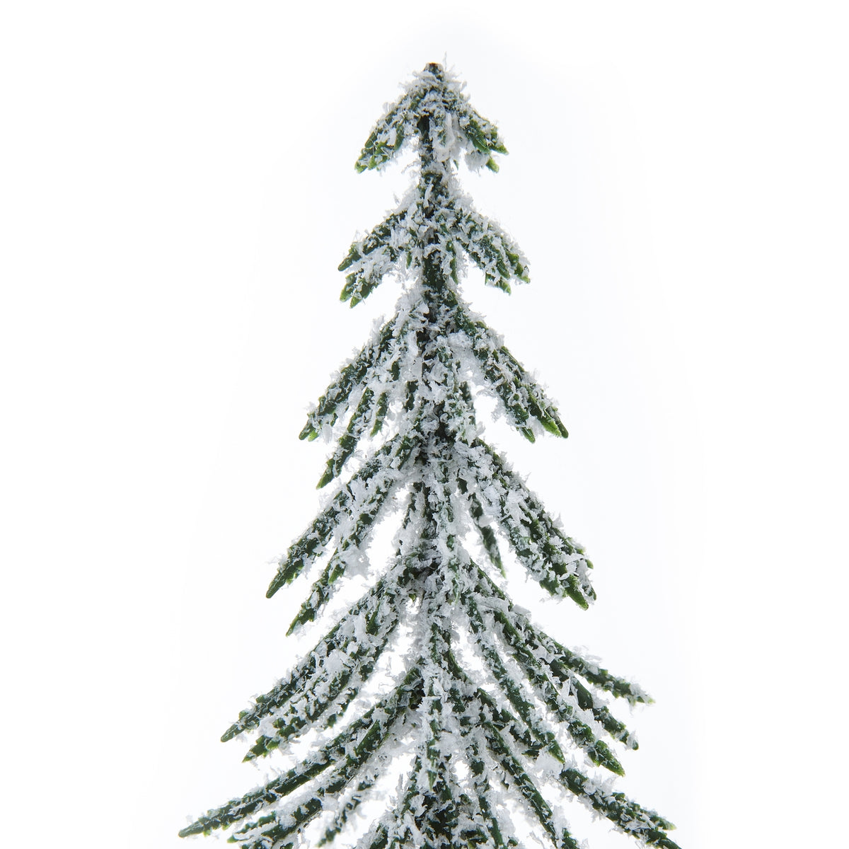 Medium Snowy Spindle Tree In Wood Log - image 2