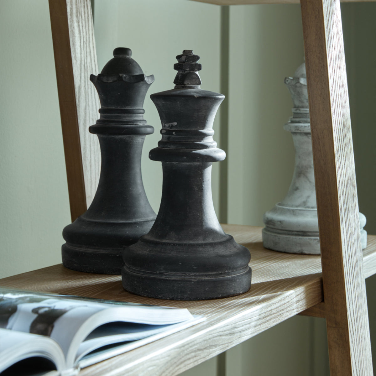 Amalfi Grey King Chess Piece - image 1