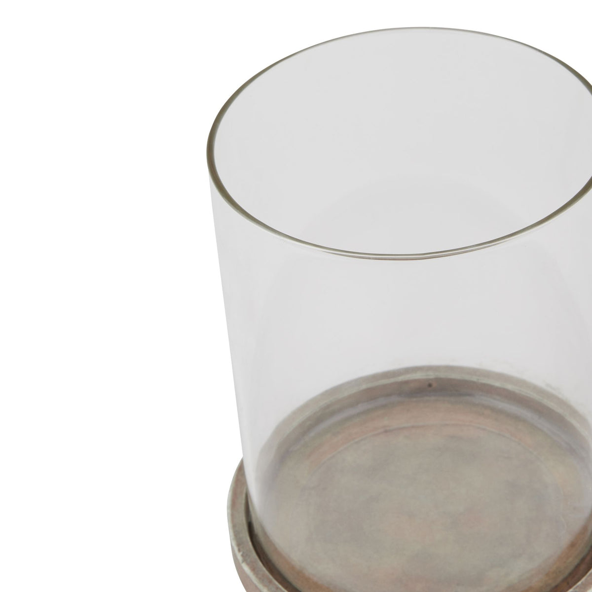 Siena Brown Large Hurricane Lantern - image 2