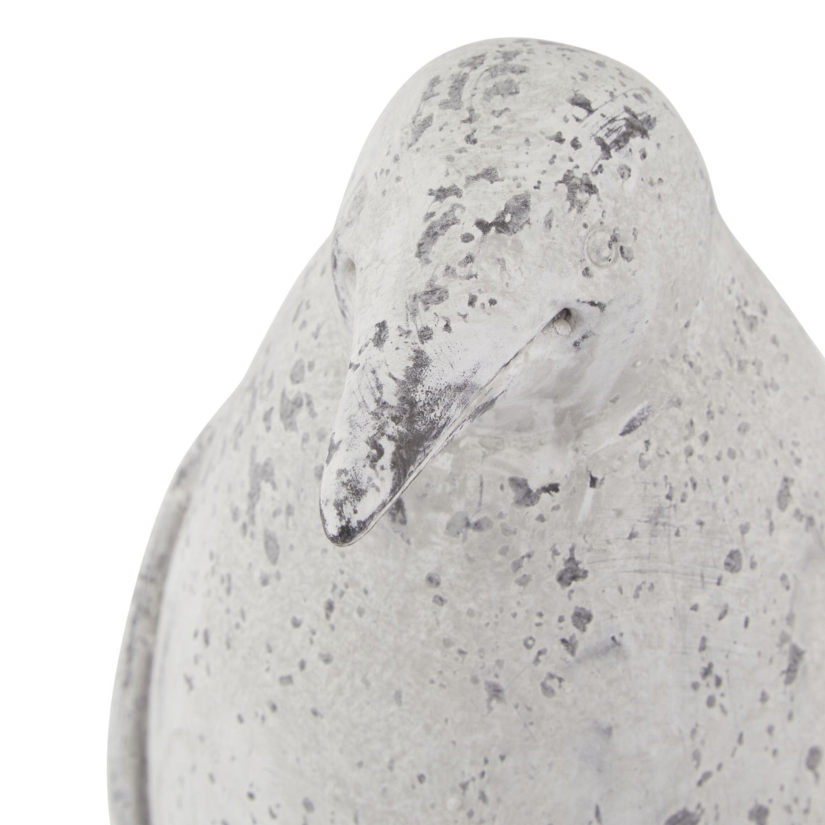 Small Grey Stone Effect Penguin Statue - image 2