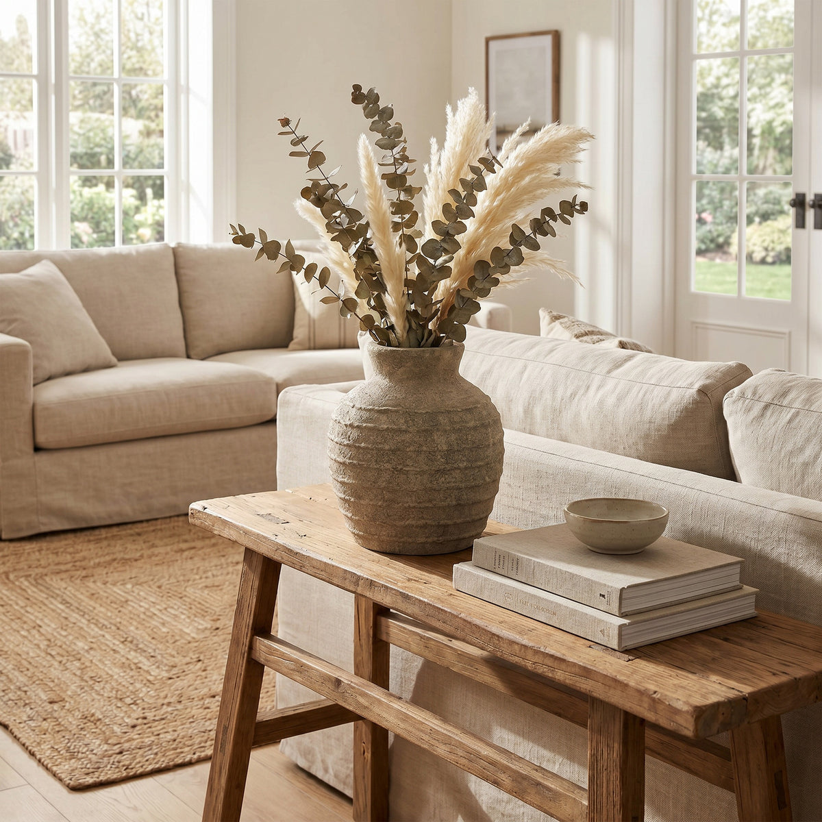 Large Tuscan Grey Vase - image 1