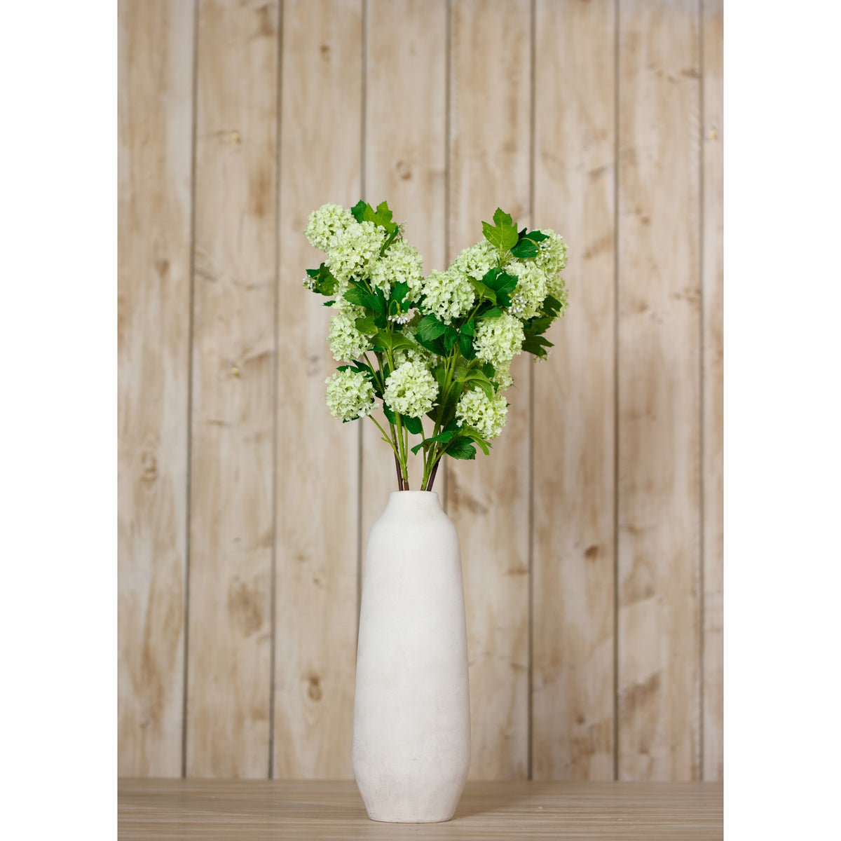 Green Snowball Viburnum Spray - image 4
