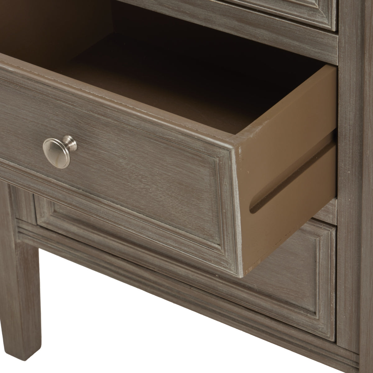 The Serene Collection Three Drawer Bedside Table - image 2