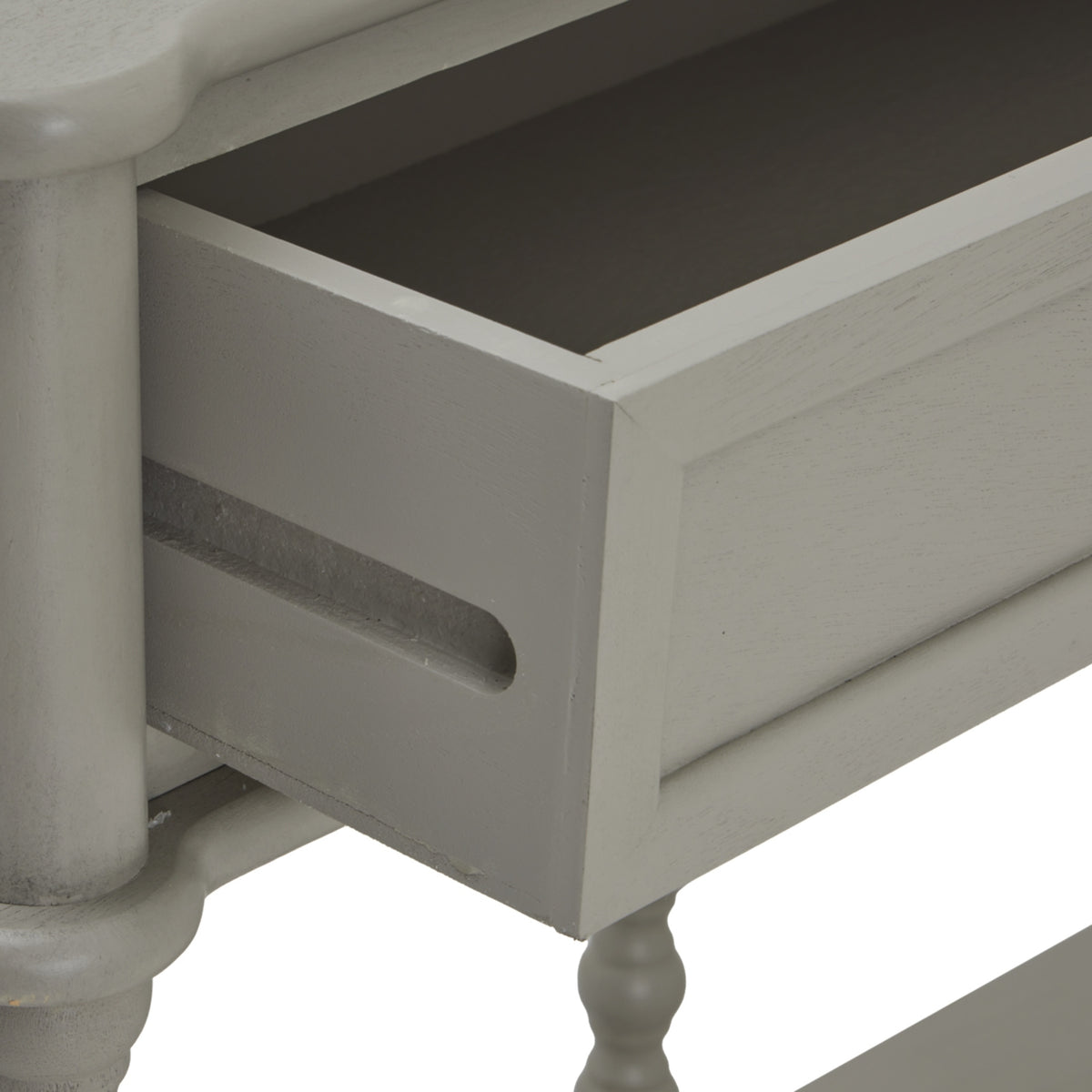 The Camden Collection Large Two Drawer Console Table - image 5