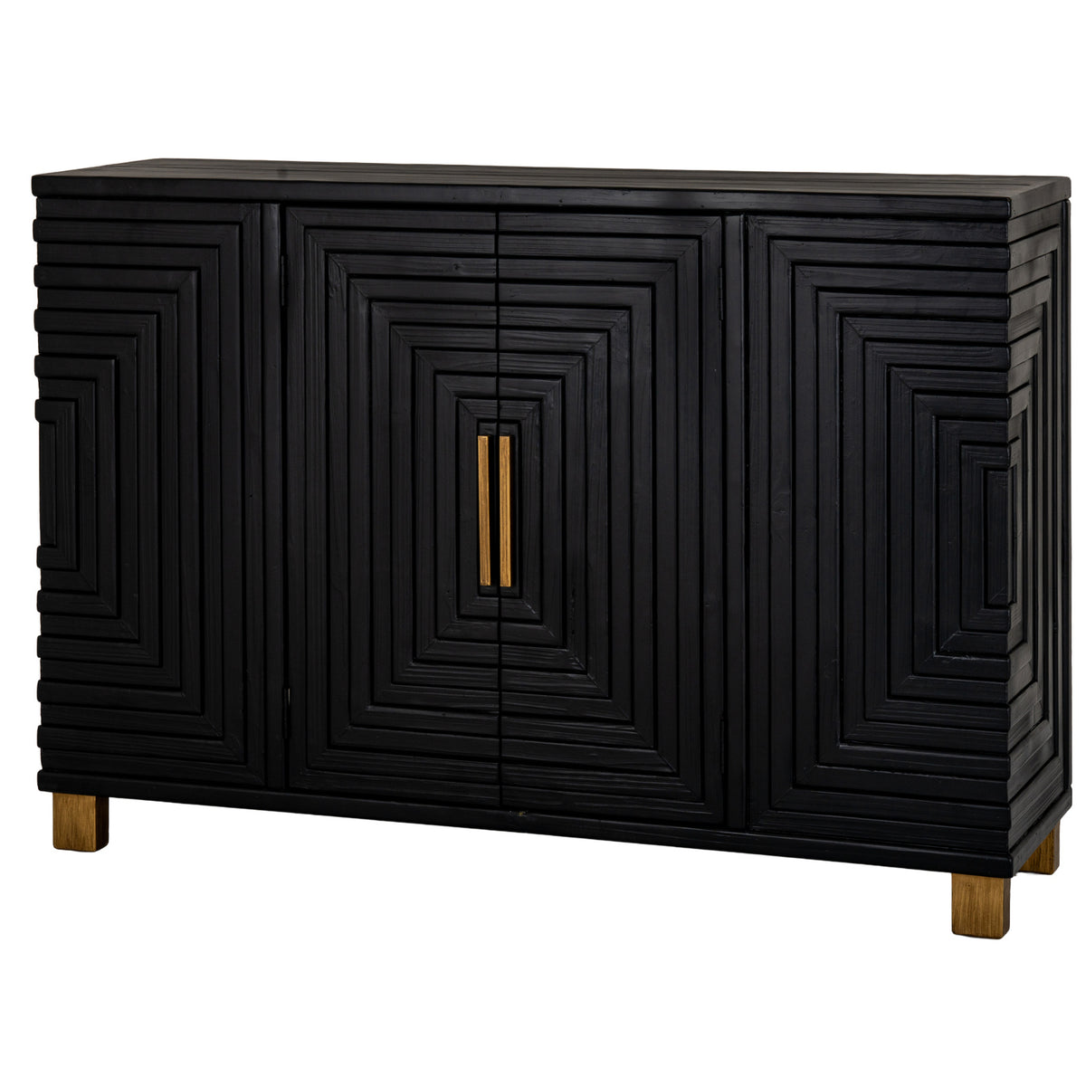Lennox Black 2 Door Sideboard - image 2