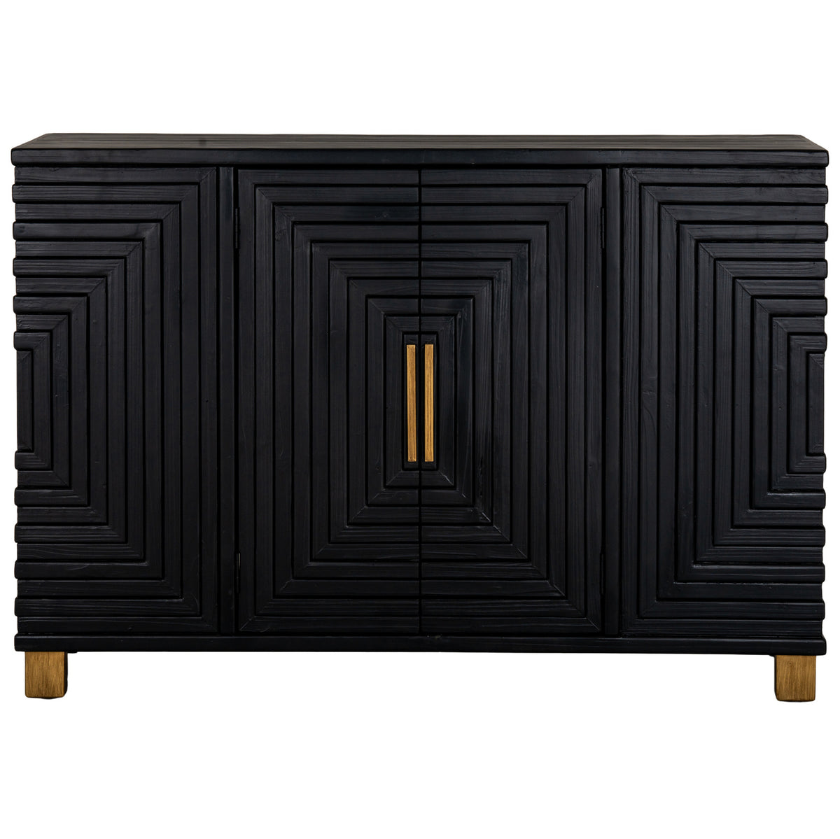 Lennox Black 2 Door Sideboard - image 3