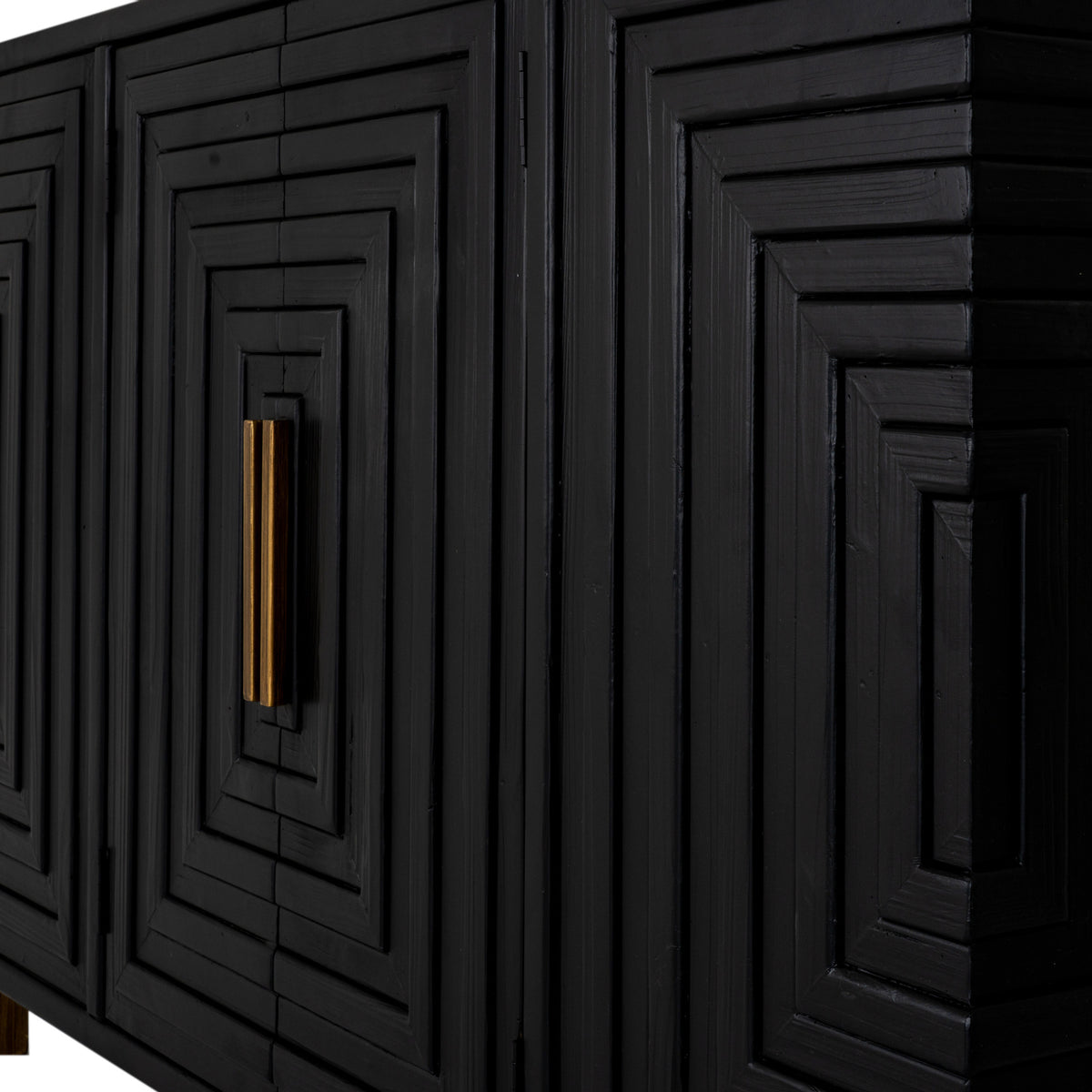 Lennox Black 2 Door Sideboard - image 4