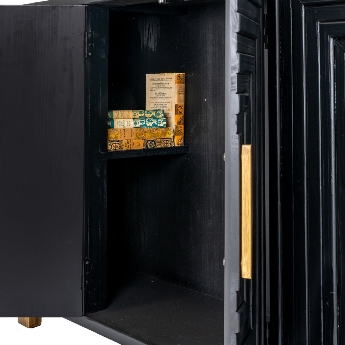 Lennox Black 2 Door Sideboard - image 5
