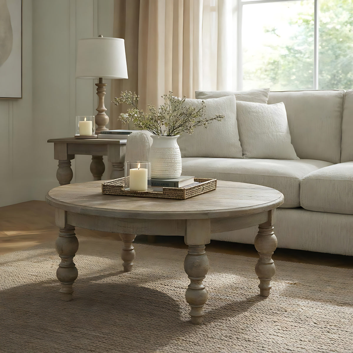The Rutland Collection Round Coffee Table - image 1