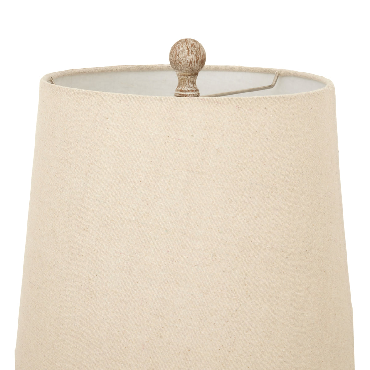 Chiaro Candlestick Table Lamp With Linen Shade - image 4