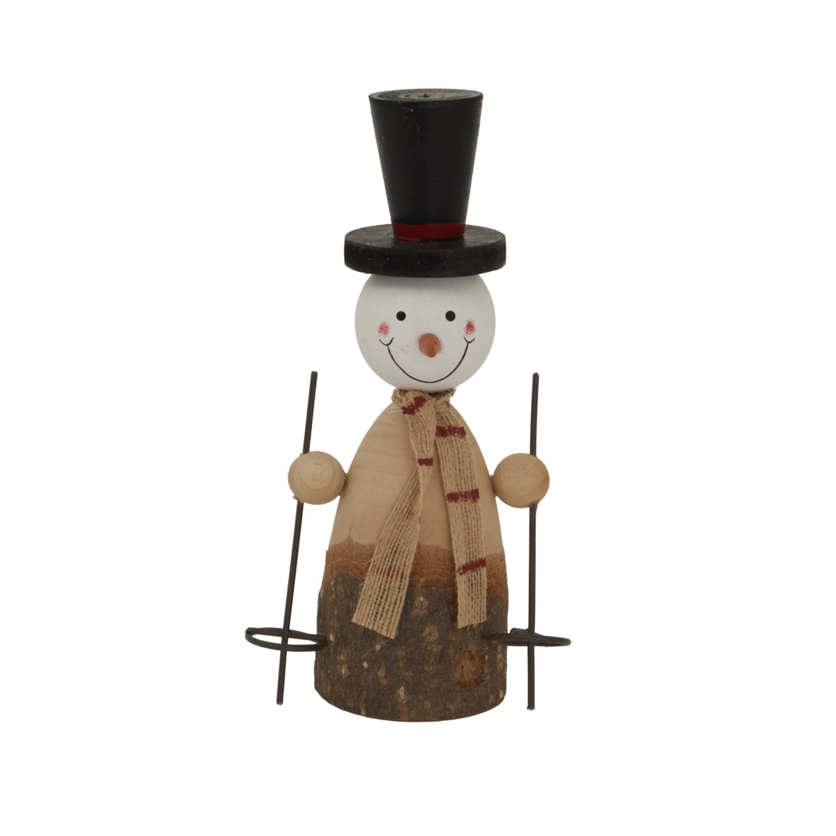 Large Rustic Snowman - image 1