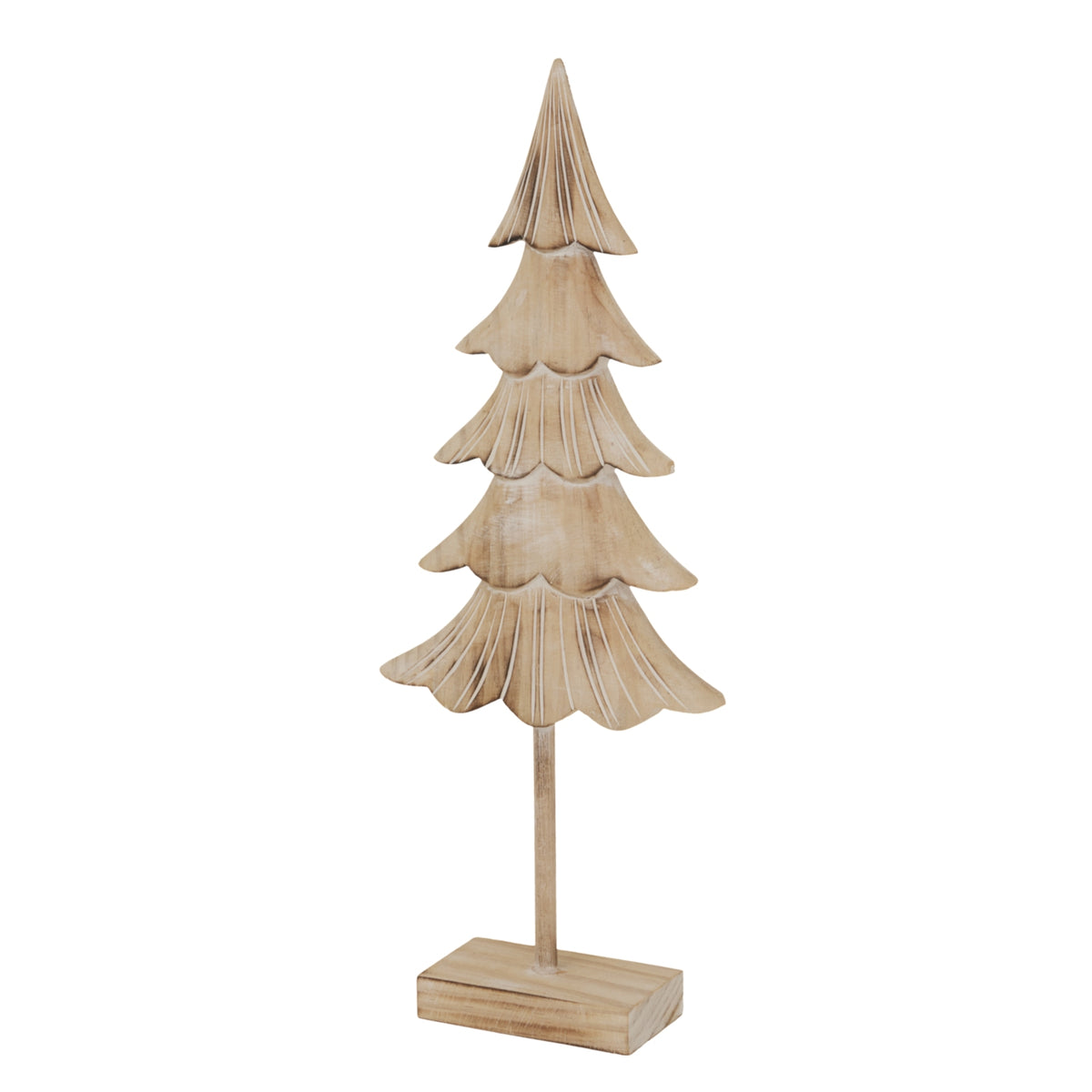 Medium Rustic Fir Tree On Stand - image 2