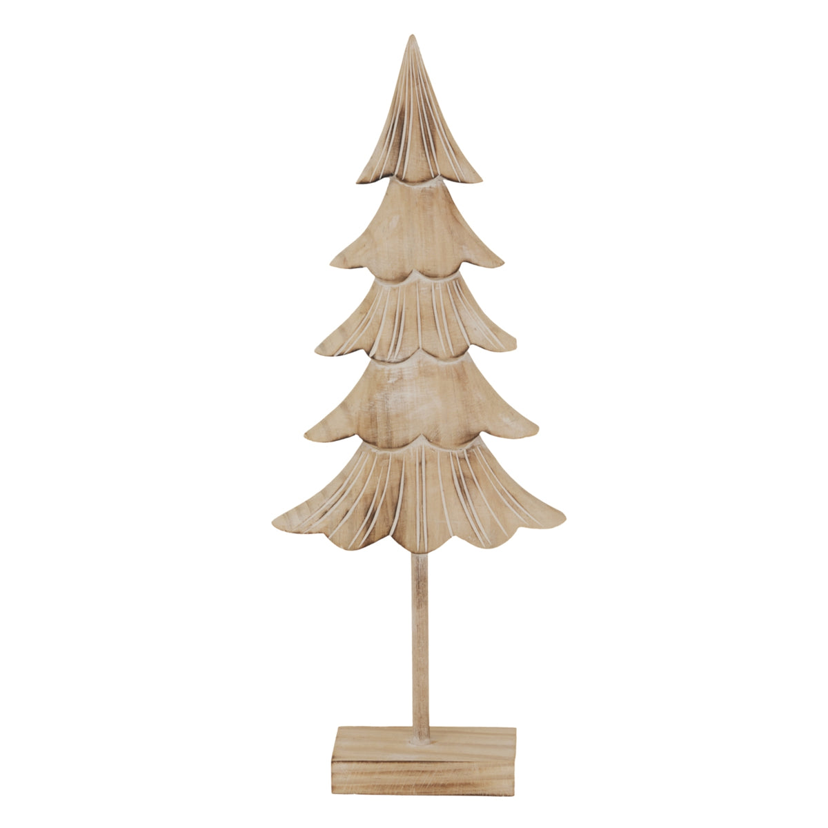 Medium Rustic Fir Tree On Stand - image 1