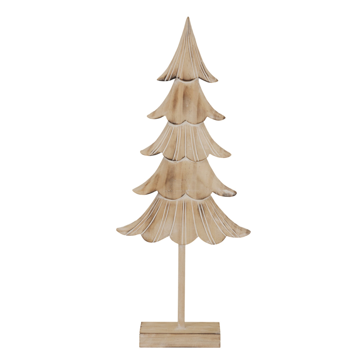 Large Rustic Fir Tree On Stand - image 1