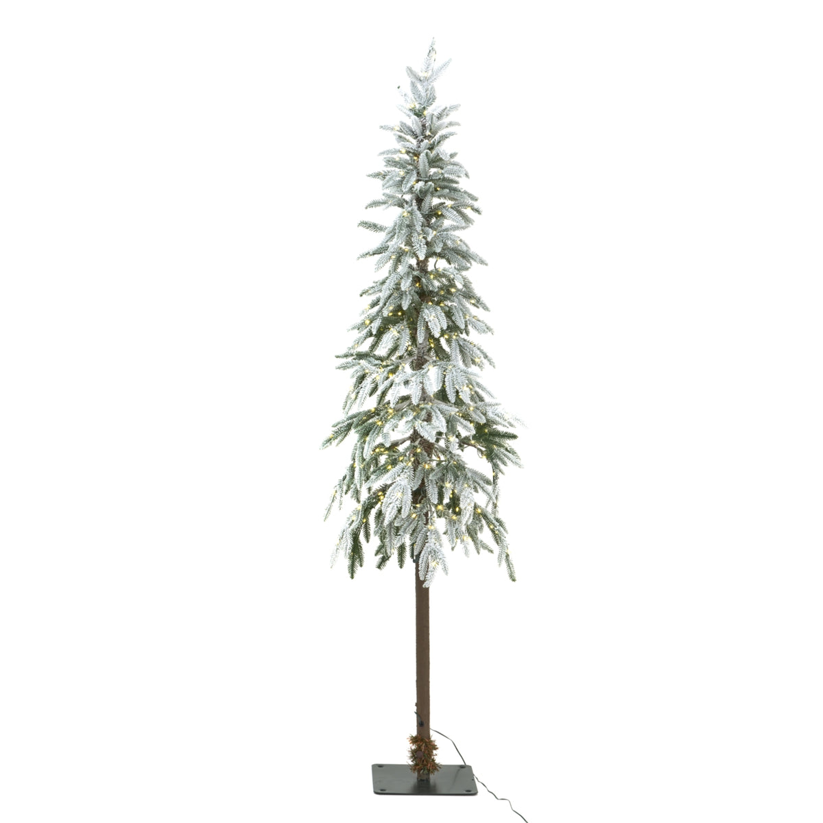 Large Snowy Woodland Pre-Lit 350 Led Christmas Tree - image 2