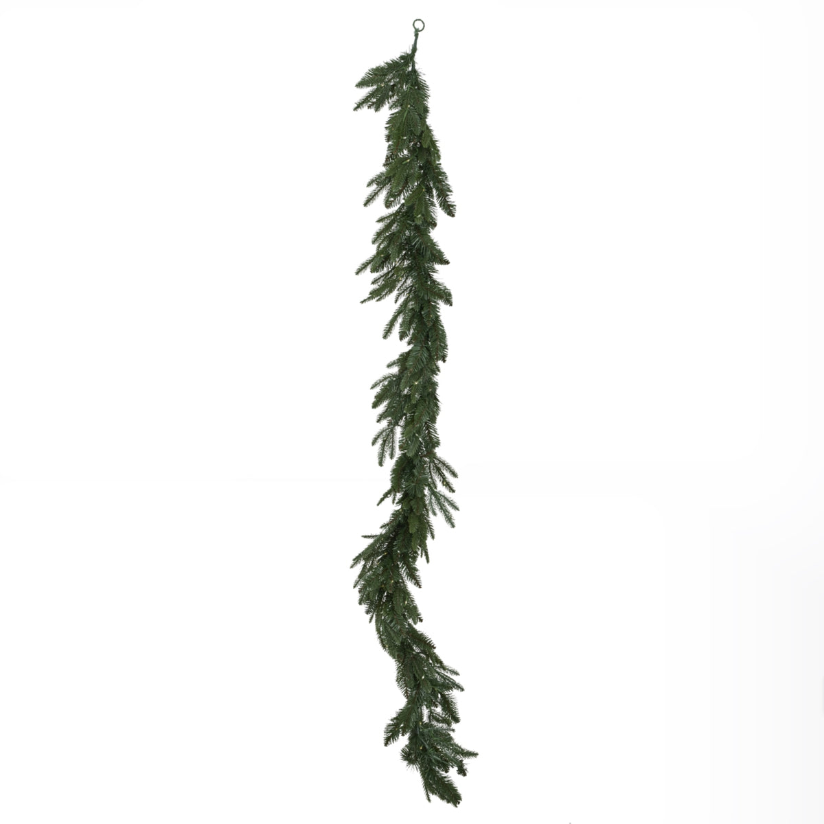 Green Pre-Lit Woodland 200 Led Fir Christmas Garland - image 3