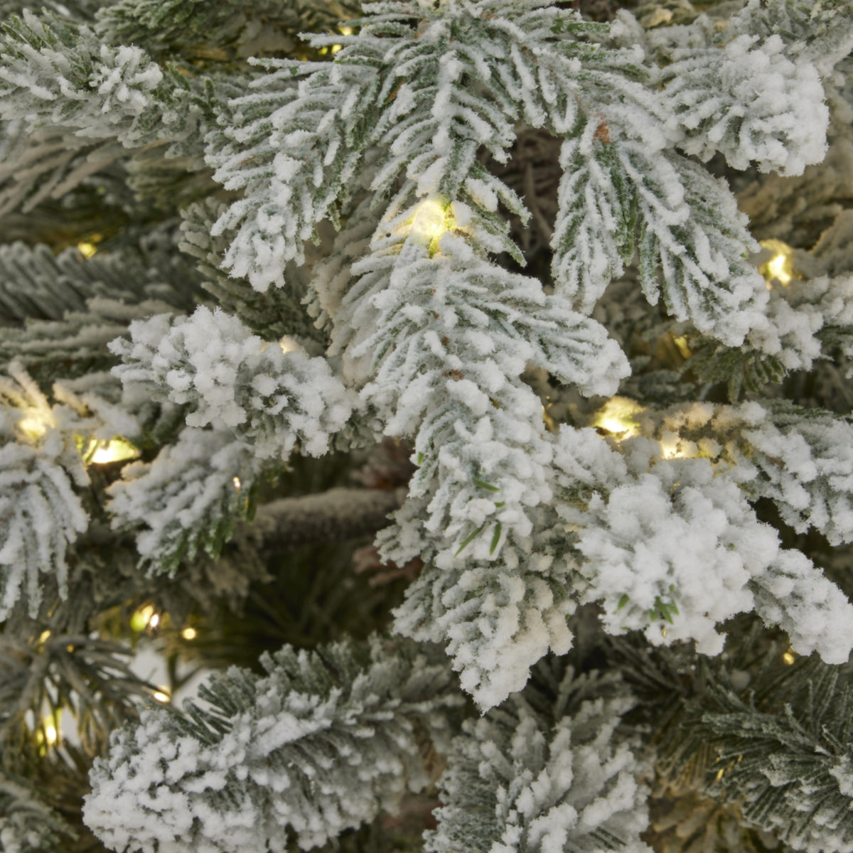 Snowy Forest Fir Pre-Lit Led 300L Christmas Tree In Pot - image 3
