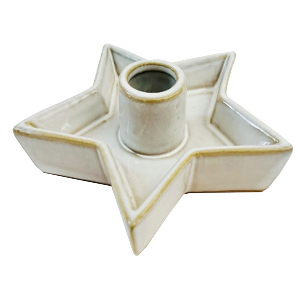Alora Ceramic Star Candle Holder - image 1