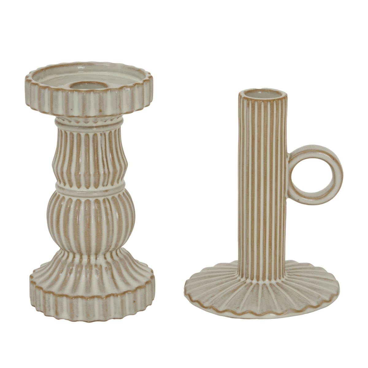 Alora Ceramic Pillar Candle Holder - image 2