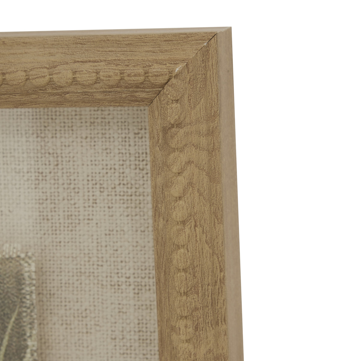 Flora & Fauna Collection Avocet On Linen In Beaded Frame - image 3