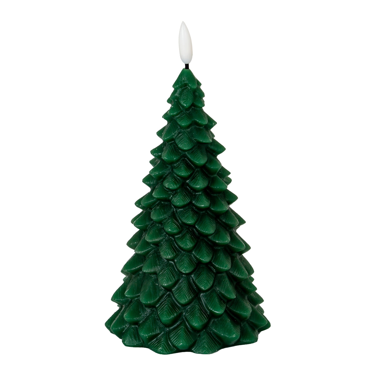 Luxe Collection Natural Glow Green Tree LED Wax Candle - image 1